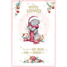 Wonderful Daughter Me to You Bear Christmas Card Image Preview